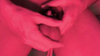 Hung Johnny dangles his balls and slaps it for a little bit of excitement