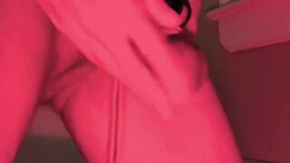 Hung Johnny dangles his balls and slaps it for a little bit of excitement