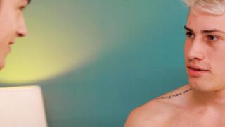 Handsome Jayden Marcos hammers Aiden Masters after giving him horny massage