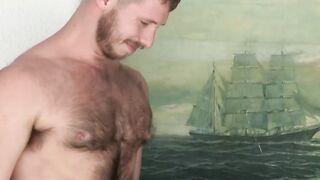 Blonde Austin Ryder sucked cock and fucked hard by his hairy uncle Spencer Whitman