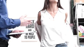Long legged MILF shoplifter punished Hoe 2