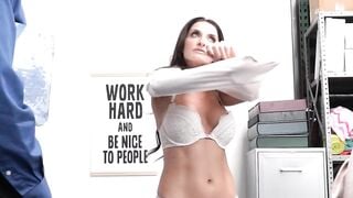 Long legged MILF shoplifter punished Hoe 2