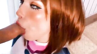 Ochako Uraraka Sweetly Hard Fuck After