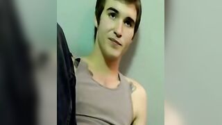 Masturbation leads to hardcore bareback with gay amateurs