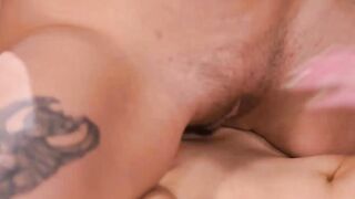Kit Mercer pussy licking and scissoring with Indica Monroe