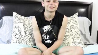Buff twink appreciates utilizing butt plug blended in with masturbation