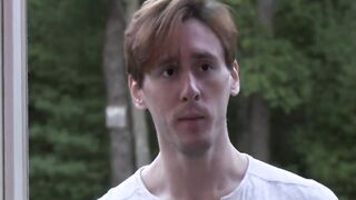 Horny Adam Russo obliterates Dirk Wakefield from behind Hoe 2