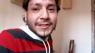 LatinoJuice.com - Milo Star & Chiwi Black - Pierced stud Chiwi Black swallows Latino