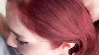 Busty Redhead Gives a Good Review vol1