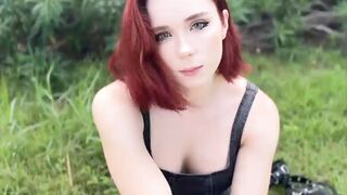 Busty Redhead Gives a Good Review vol1