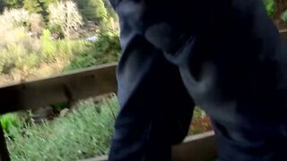 Horny Rad Matthews drains his balls full of his cum by stroking his hard cock