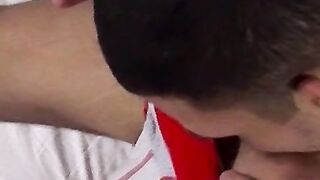 Chainsmokers sharing lighter then proceeds with barefucking