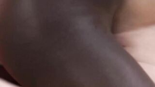 Lusty babe brunette Evelina Darling wet pussy hammered