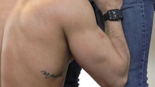 Steamy bareback with gays Colton Reece and Pietro Duarte