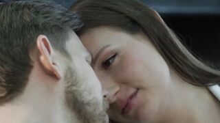TS cheater waits husband to leave and do anal sex
