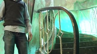 Fucking juicy Latina pussy in spooky building