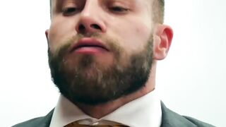 Sexy businessman Dani Rivera fucked raw after hot deepthroat