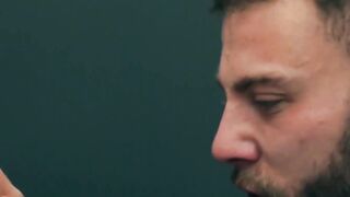 Sexy businessman Dani Rivera fucked raw after hot deepthroat