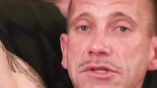 Hot athletic senior moans during a passionate anal play