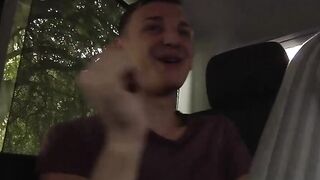 Young blonde twink picked up for a round of anal sex