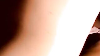 Amateur interracial bareback fucking ends with a facial