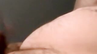 Inked amateur with chubby body jerks himself off and cums