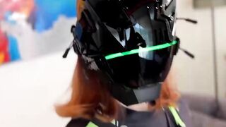 Hot Sex and Deepthroat with Redhead vol1