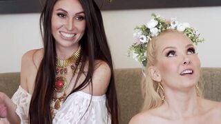 So stepmom and I have a double wedding