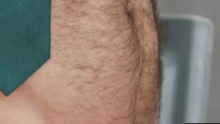 Its challenging to breathe when Im getting choked by DILF Sir Peters gigantic cock