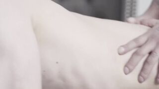 DaddiesPorno.com - Ryan Bones & Lev Ivankov - Cute twink son sucks off stepdads hango