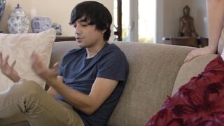 Stepson Ricky Spanish experiences a steamy hot fucking by her stepmom