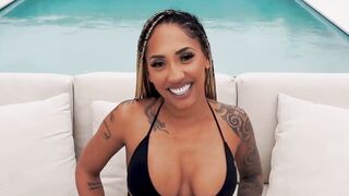 Naughty ebony Kona Jade endures rough pussy smashing from hung JMac