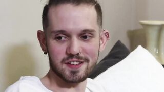 Handsome Christian Ace was dominated by his excon stepfather ripping his ass hole