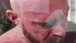 Handsome Christian Ace was dominated by his excon stepfather ripping his ass hole