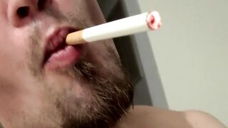 Stunning nine inches cock rubbing by attractive Nolan