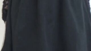 Pretty Japanese brunettes pissing while hidden camera films