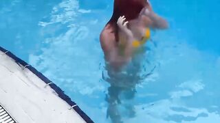 Redhead Hard Fucking and Deep Blowjob Cum in Mouth