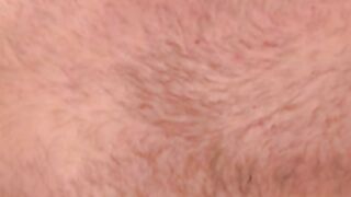 Throbbing cock senior sprays warm cum after hot masturbation