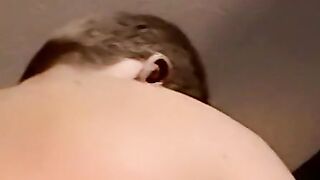 Mature man receives raw dick and cum in mouth from youngster