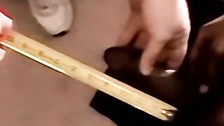 Kinky teen gets a wild and passionate homemade masturbation