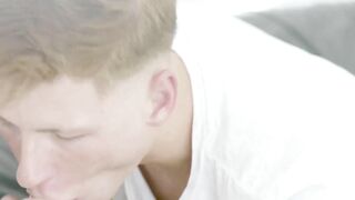 Stepson teen drilled hardcore and doggystyle by horny daddy