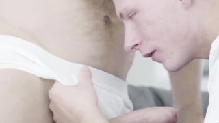 Stepson teen drilled hardcore and doggystyle by horny daddy