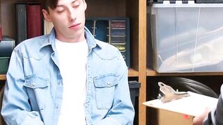 Perps4Sale.com - Billy Saint & Shay Stone - Skinny thief twink offers hunk cop a slop