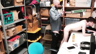 Perps4Sale.com - Billy Saint & Shay Stone - Skinny thief twink offers hunk cop a slop