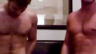 Hot Brian Bonds and Aiden Kennedys came hard after an intense assfuck