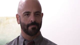 Underhanded Calvin Banks drills Dirk Wakefield in his delicious back Hoe 2