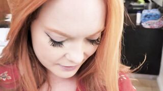 Busty Redhead MILF Summer Hart satisfying massive POV cock