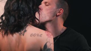 Charlotte Sins fucked by two men in theeesome