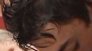 Cock hungry latino twink bottom takes a big one up the rear