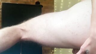 Kinky amateur Oliver Wesley moans during intense fingering